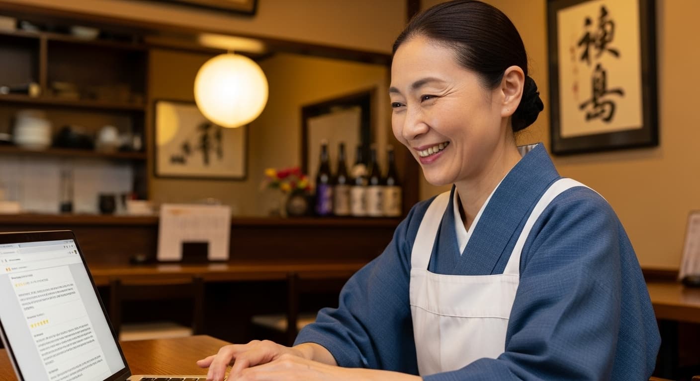 小さなお店のための「クチコミ返信の型」